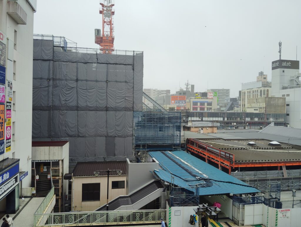 松戸駅ビル改良工事 2025年6月11日