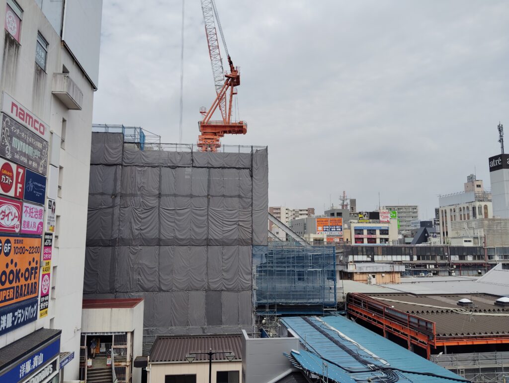 松戸駅ビル改良工事 2025年6月12日