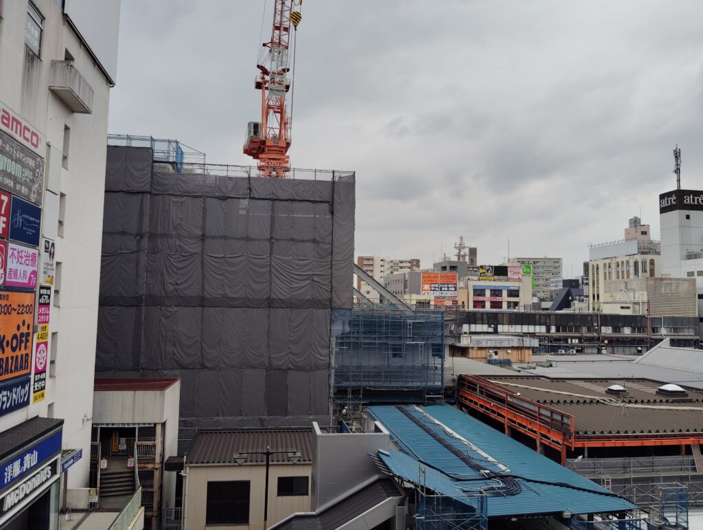 松戸駅ビル改良工事 2025年6月13日
