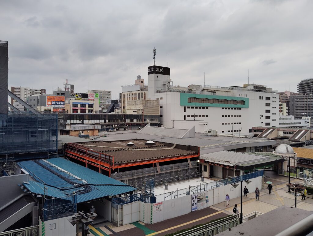 松戸駅ビル改良工事 2025年6月13日