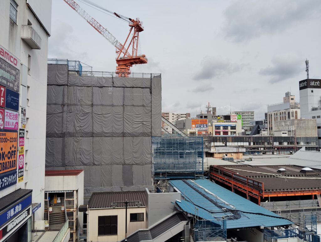 松戸駅ビル改良工事 2025年6月14日