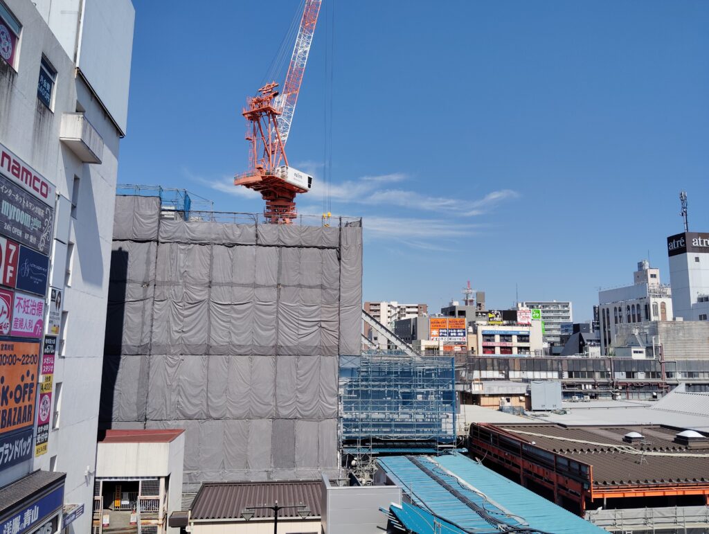 松戸駅ビル改良工事 2025年6月18日