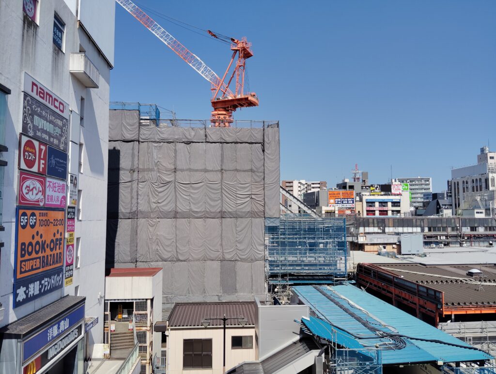 松戸駅ビル改良工事 2025年6月19日