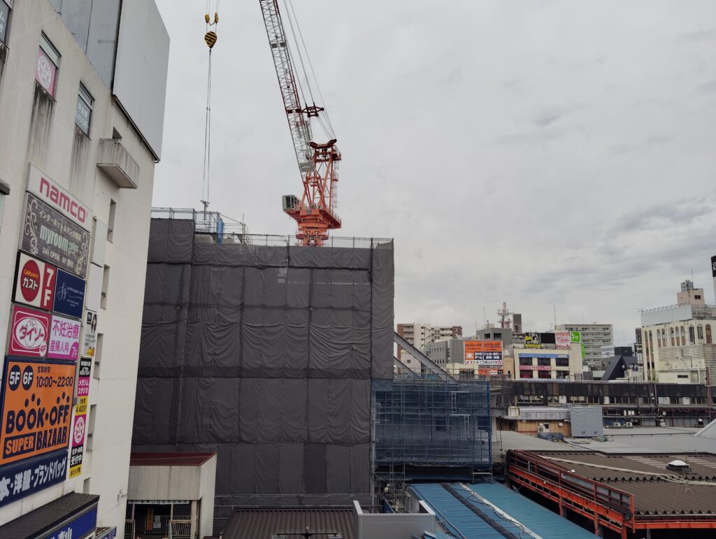 松戸駅ビル改良工事 2025年6月24日