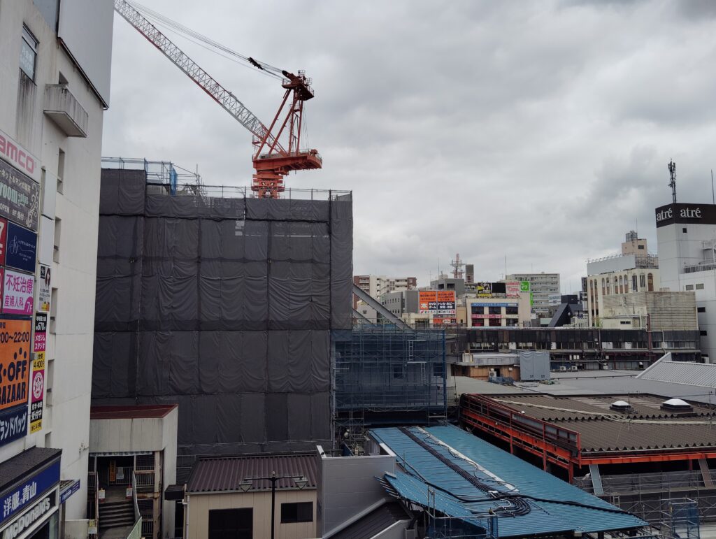 松戸駅ビル改良工事 2025年6月26日
