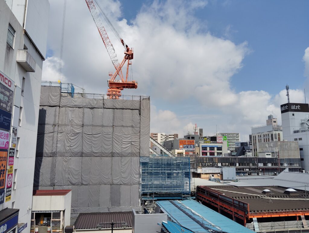 松戸駅ビル改良工事 2025年6月27日