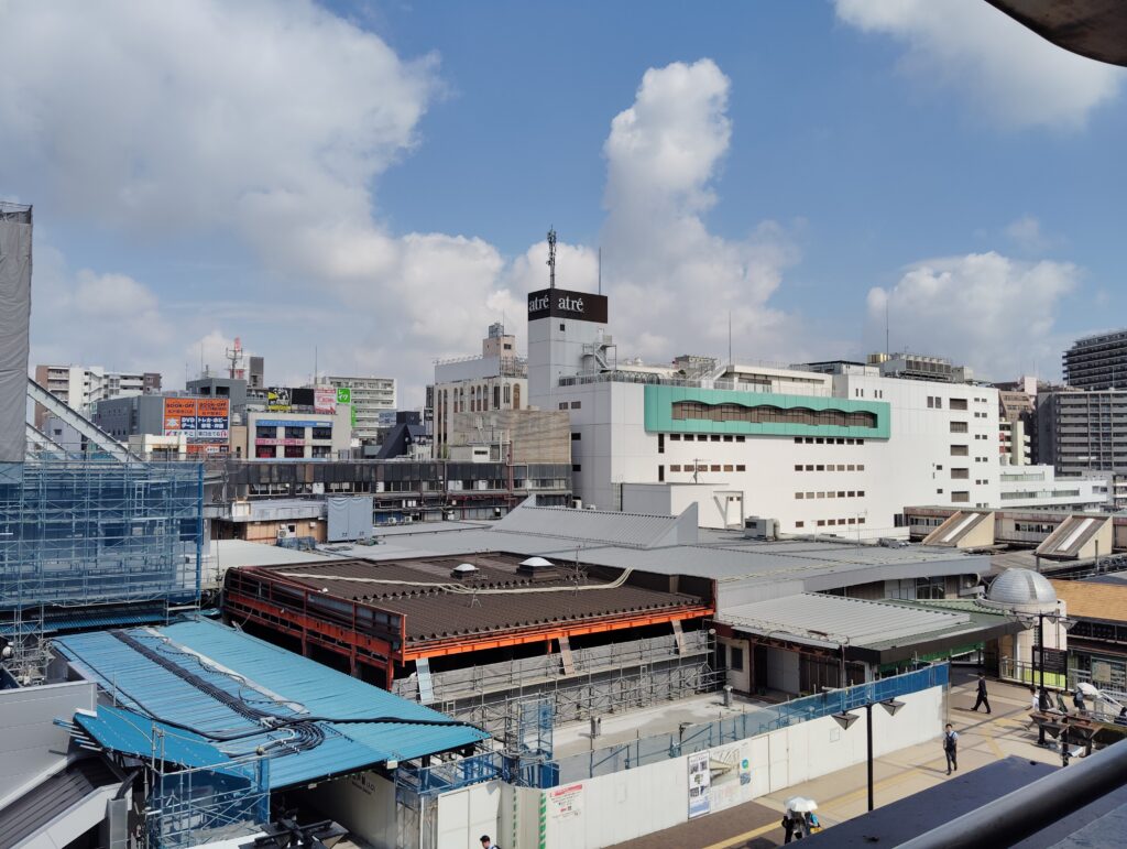 松戸駅ビル改良工事 2025年6月27日