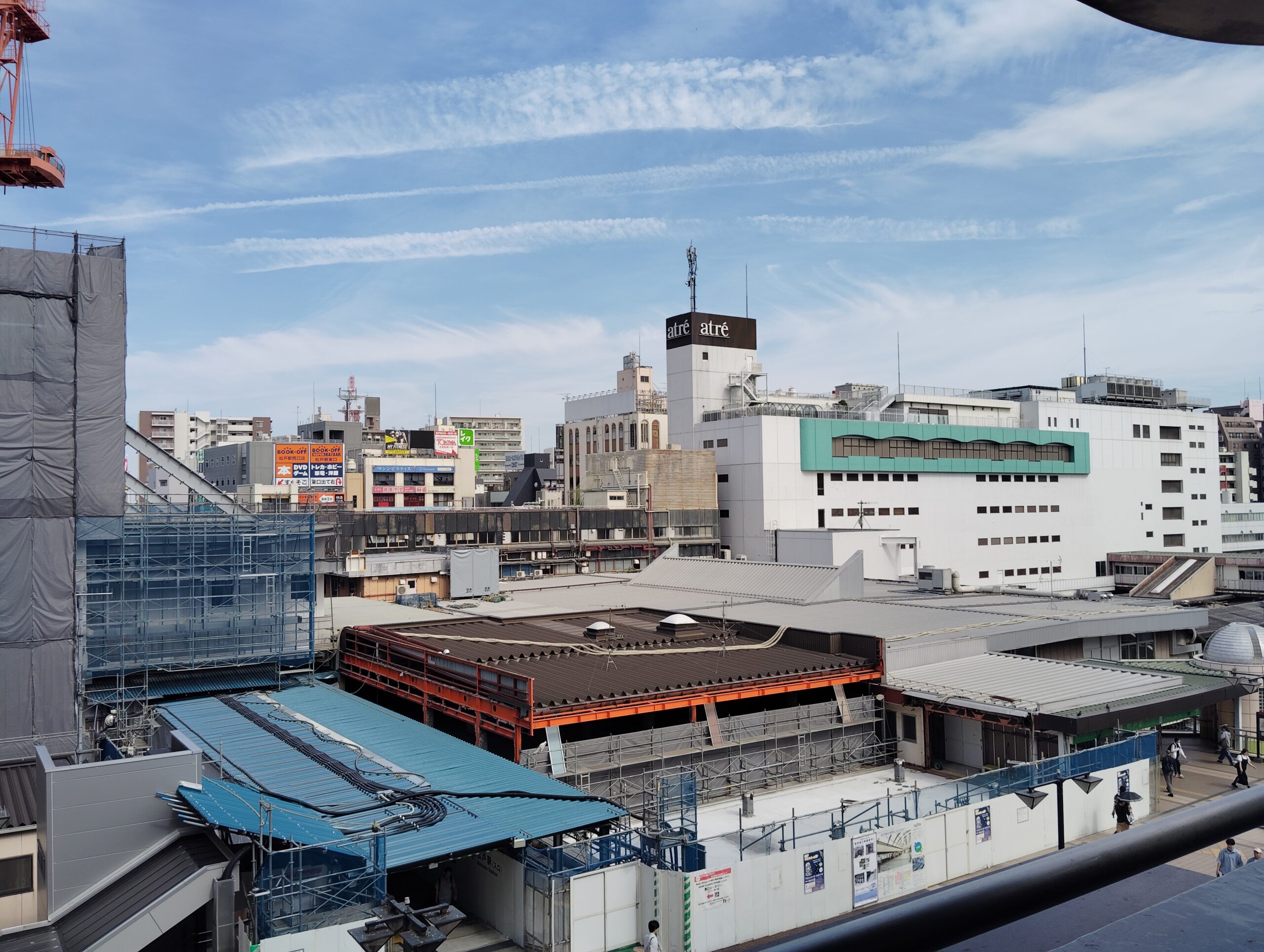松戸駅ビル改良工事　2025年6月28日