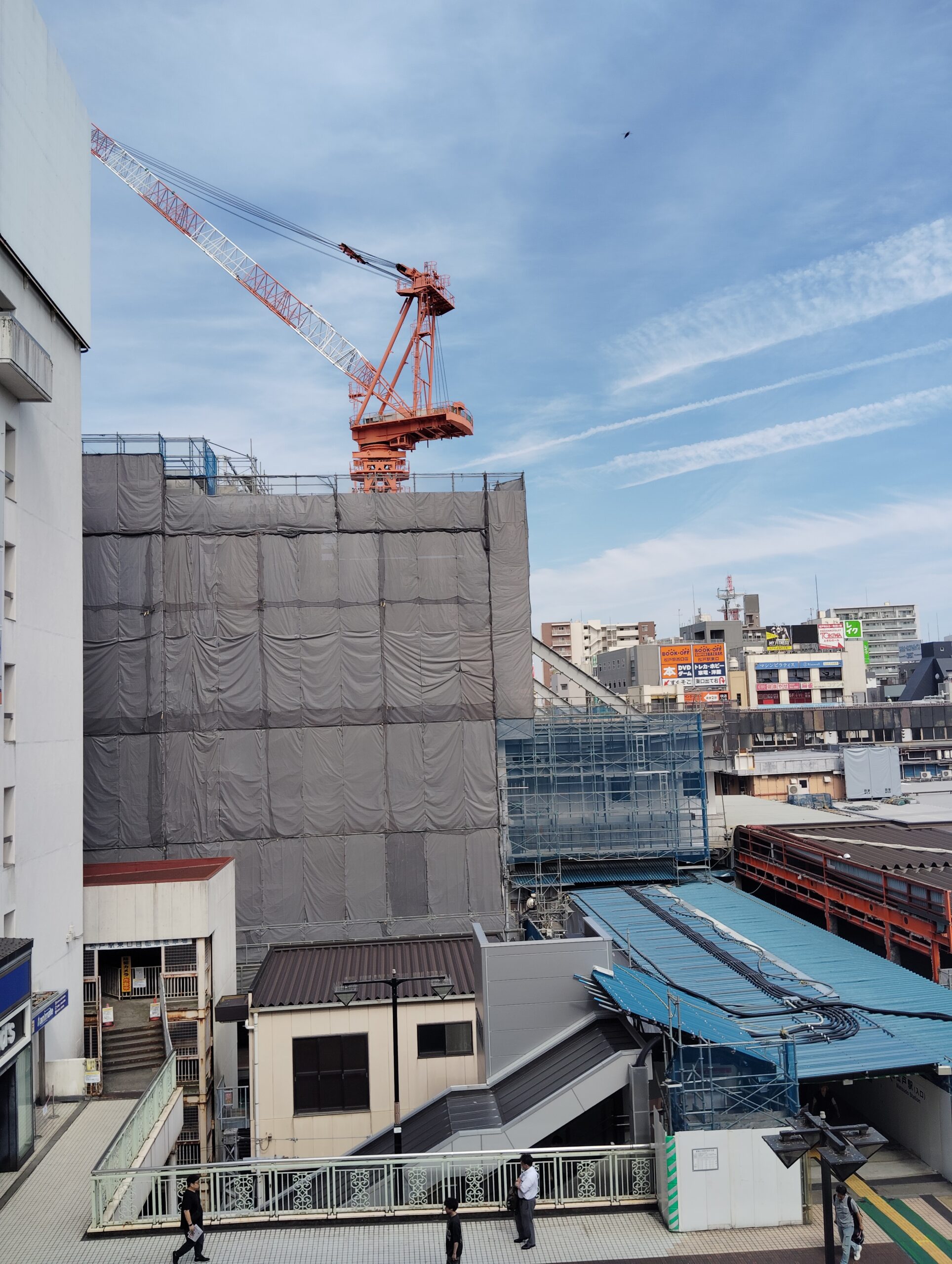 松戸駅ビル改良工事　2025年6月28日