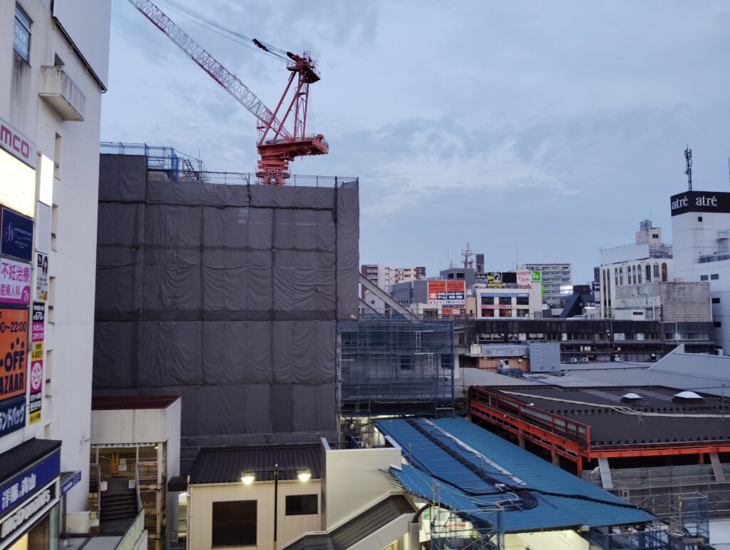 松戸駅ビル改良工事　2025年7月2日