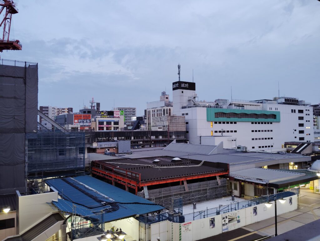 松戸駅ビル改良工事　2025年7月2日