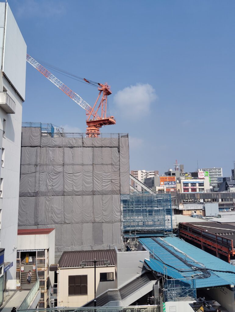 松戸駅ビル改良工事　2025年7月8日