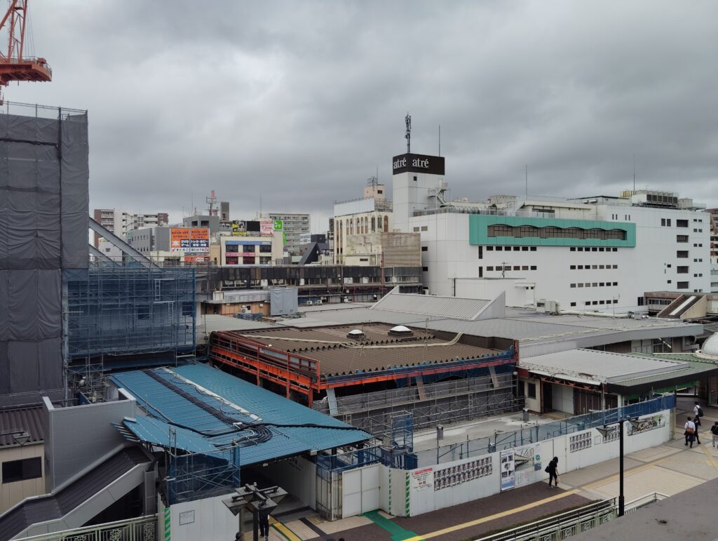 松戸駅ビル改良工事　2025年7月16日