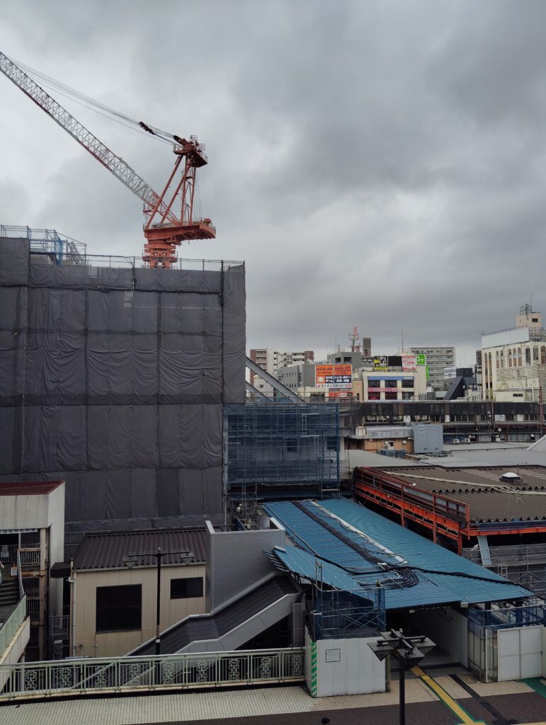 松戸駅ビル改良工事　2025年7月16日