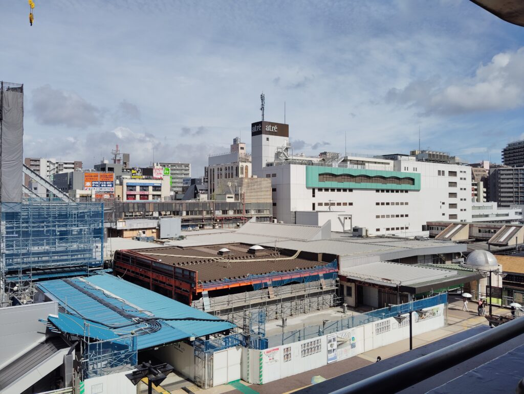 松戸駅ビル改良工事　2025年7月17日