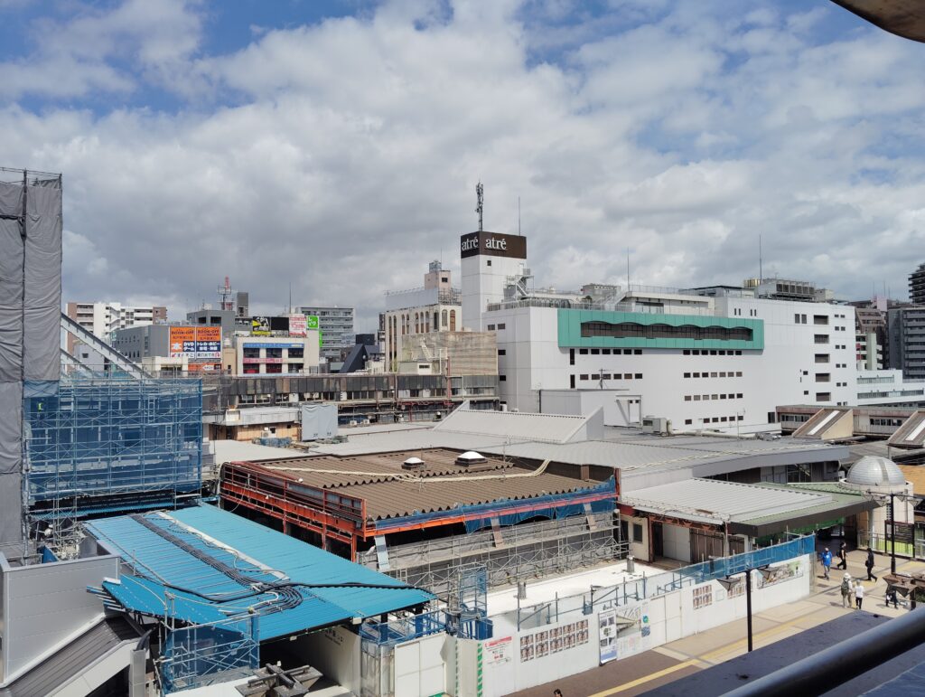松戸駅ビル改良工事　2025年7月18日