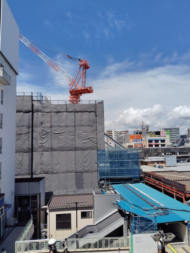 松戸駅ビル改良工事　2025年7月19日