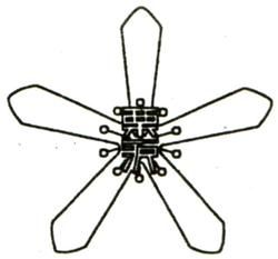 松戸市立栗ケ沢小学校　校章