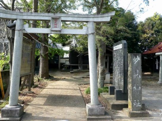 妙見神社（松戸市紙敷）