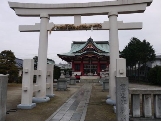 幸谷赤城神社（松戸市幸谷）