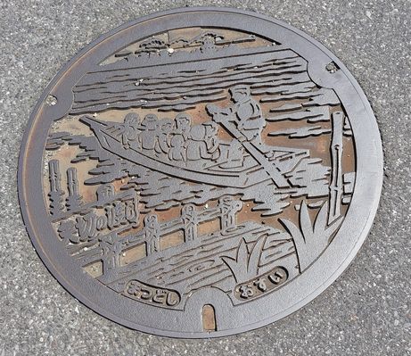 松戸市のマンホール