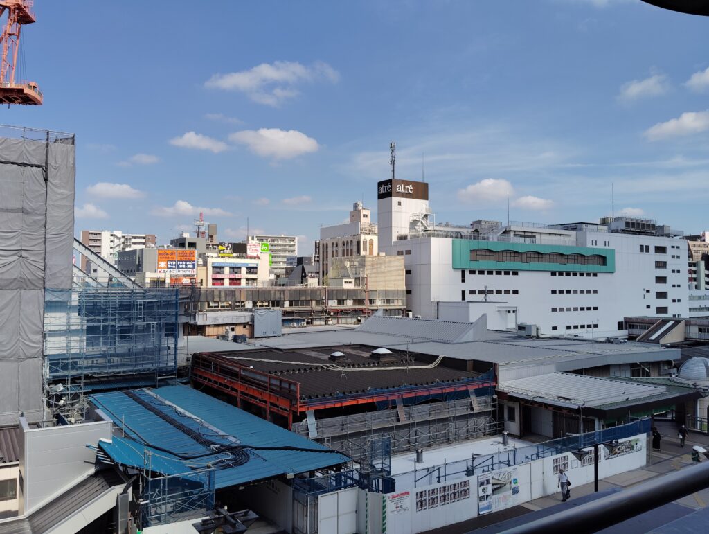 松戸駅ビル改良工事　2025年7月22日