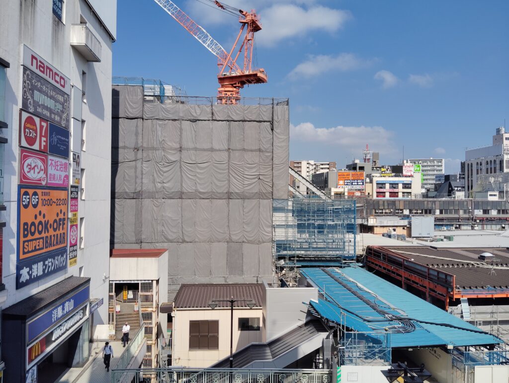 松戸駅ビル改良工事　2025年7月24日