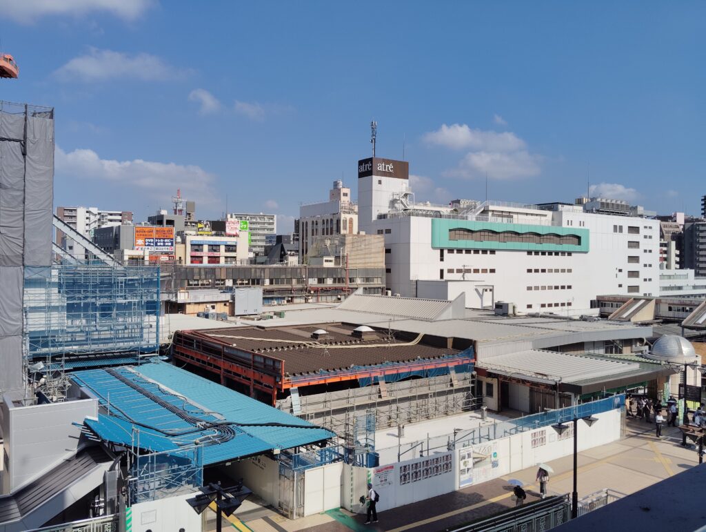 松戸駅ビル改良工事　2025年7月24日