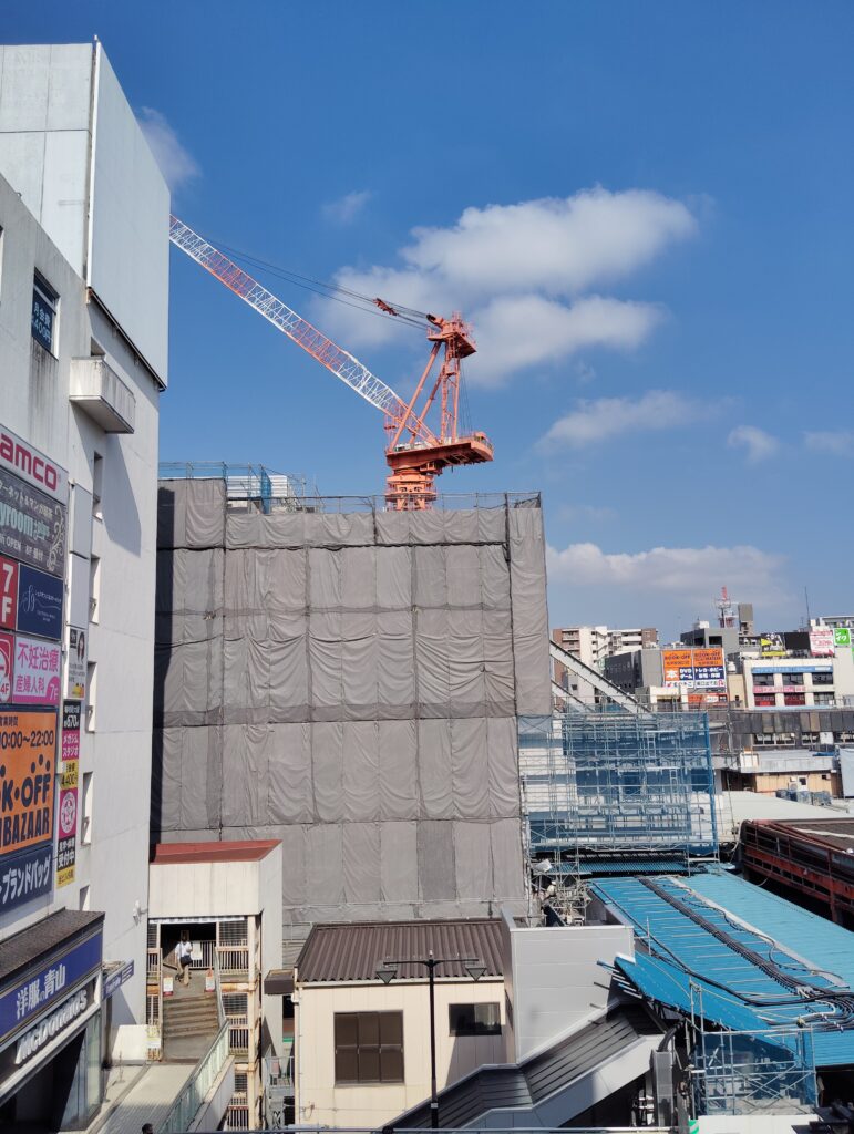 松戸駅ビル改良工事　2025年7月24日