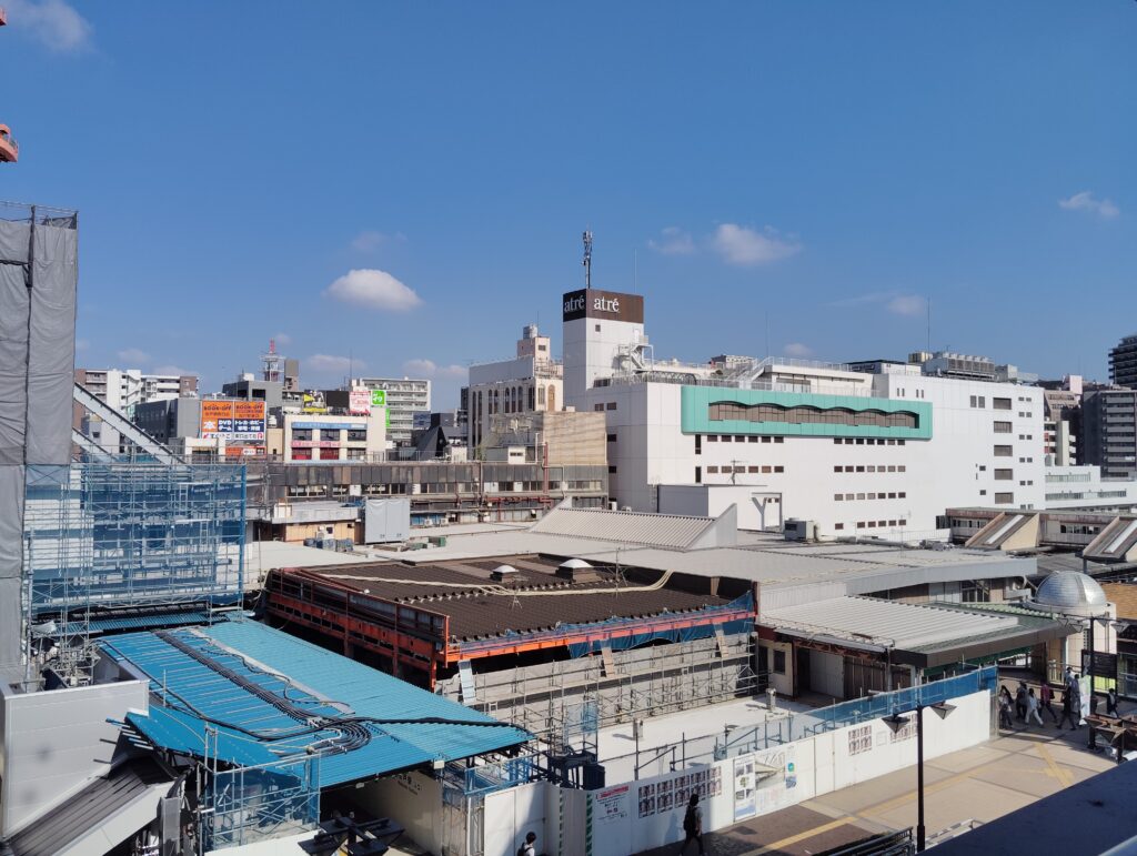 松戸駅ビル改良工事　2025年7月25日