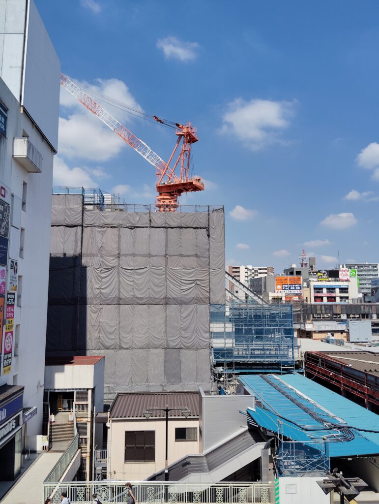 松戸駅ビル改良工事　2025年7月26日