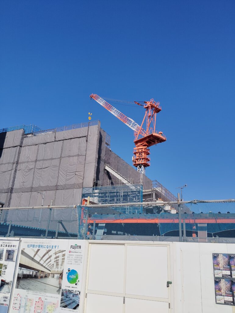 松戸駅ビル改良工事　2025年7月29日