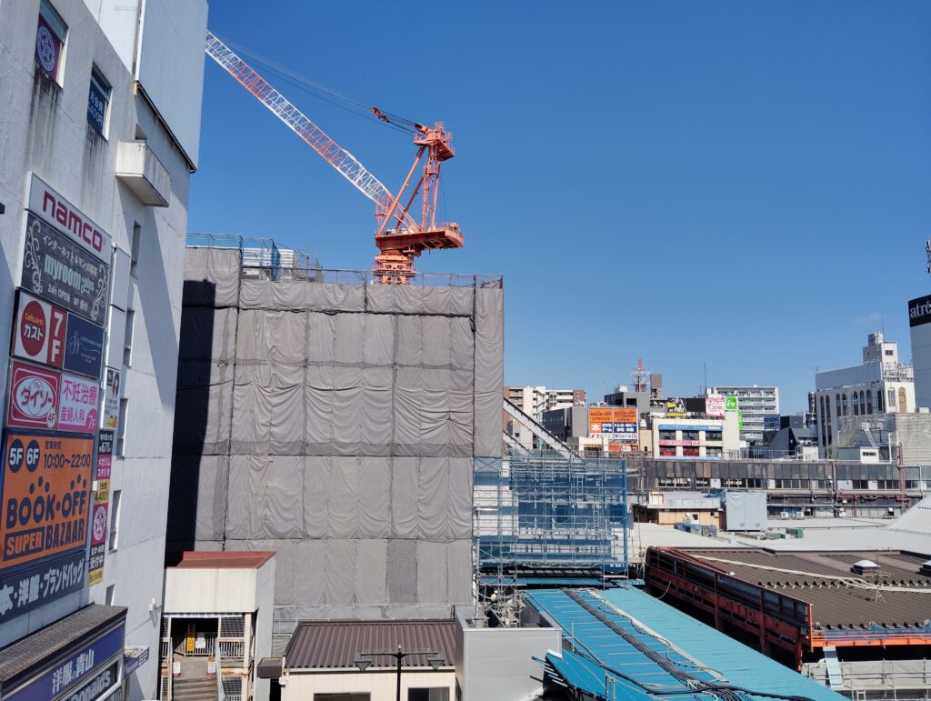 松戸駅ビル改良工事　2025年7月29日