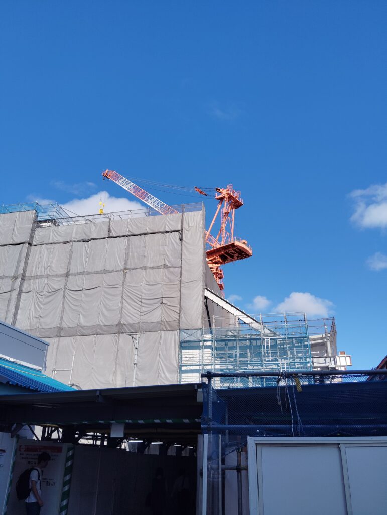 松戸駅ビル改良工事　2025年7月30日