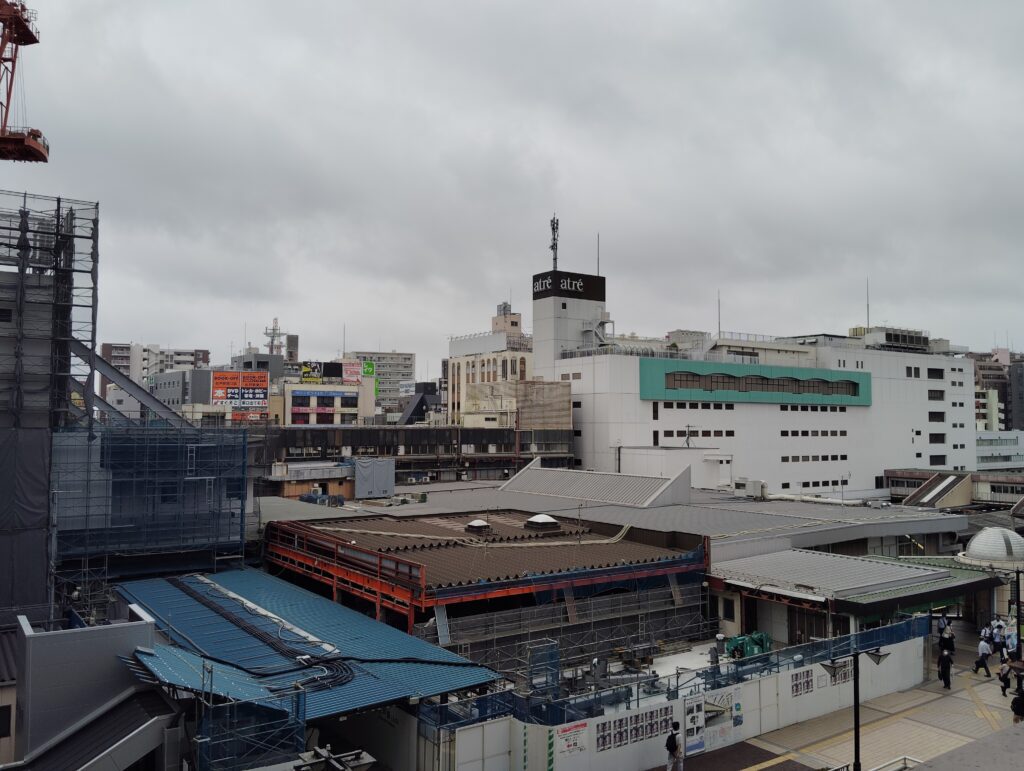 松戸駅ビル改良工事　2025年8月1日