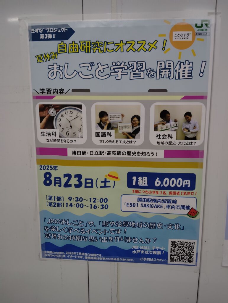 松戸駅のポスター