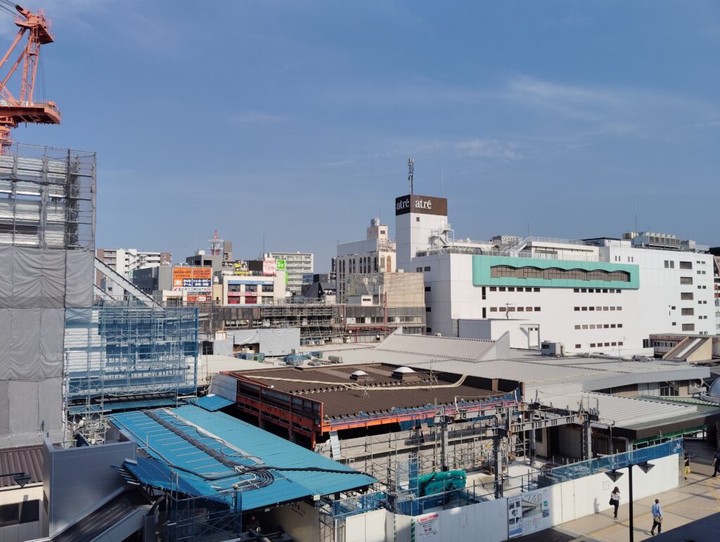 松戸駅ビル改良工事　2025年8月20日