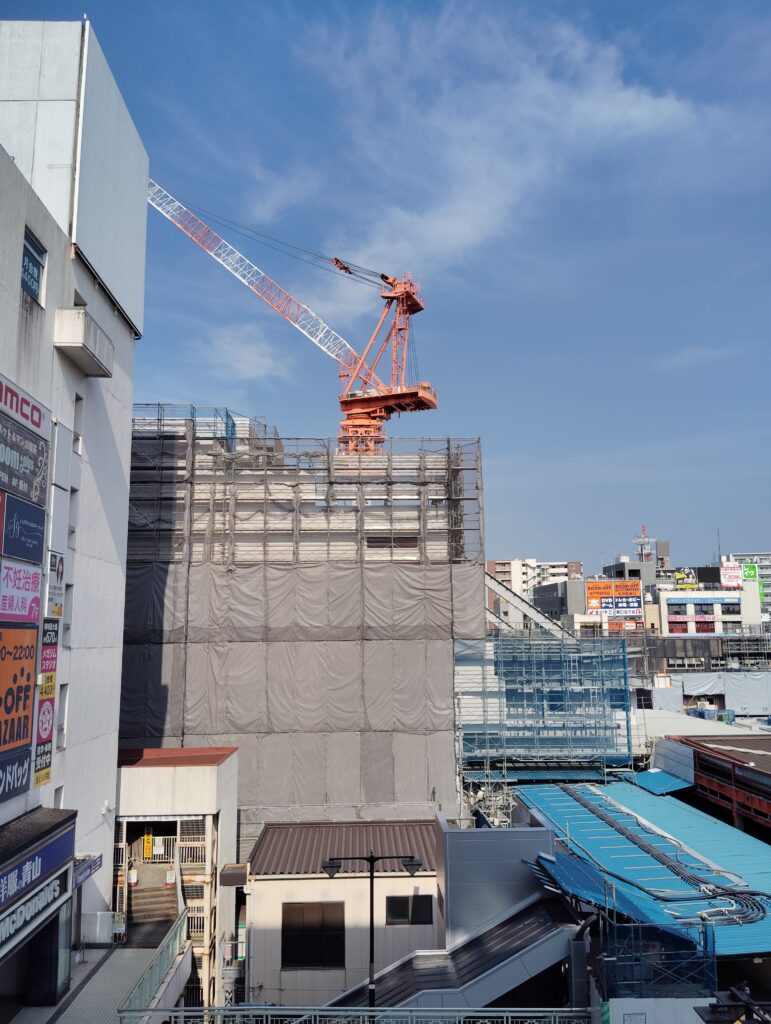 松戸駅ビル改良工事　2025年8月20日