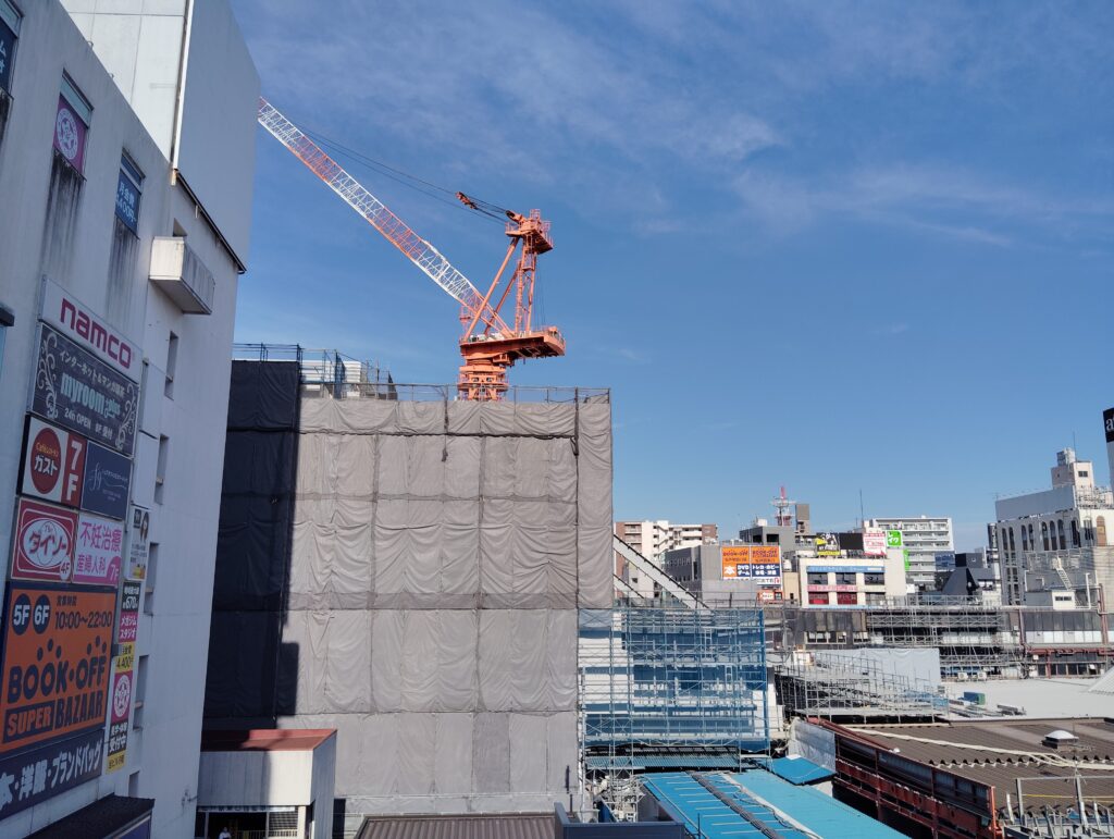 松戸駅ビル改良工事　2025年9月3日