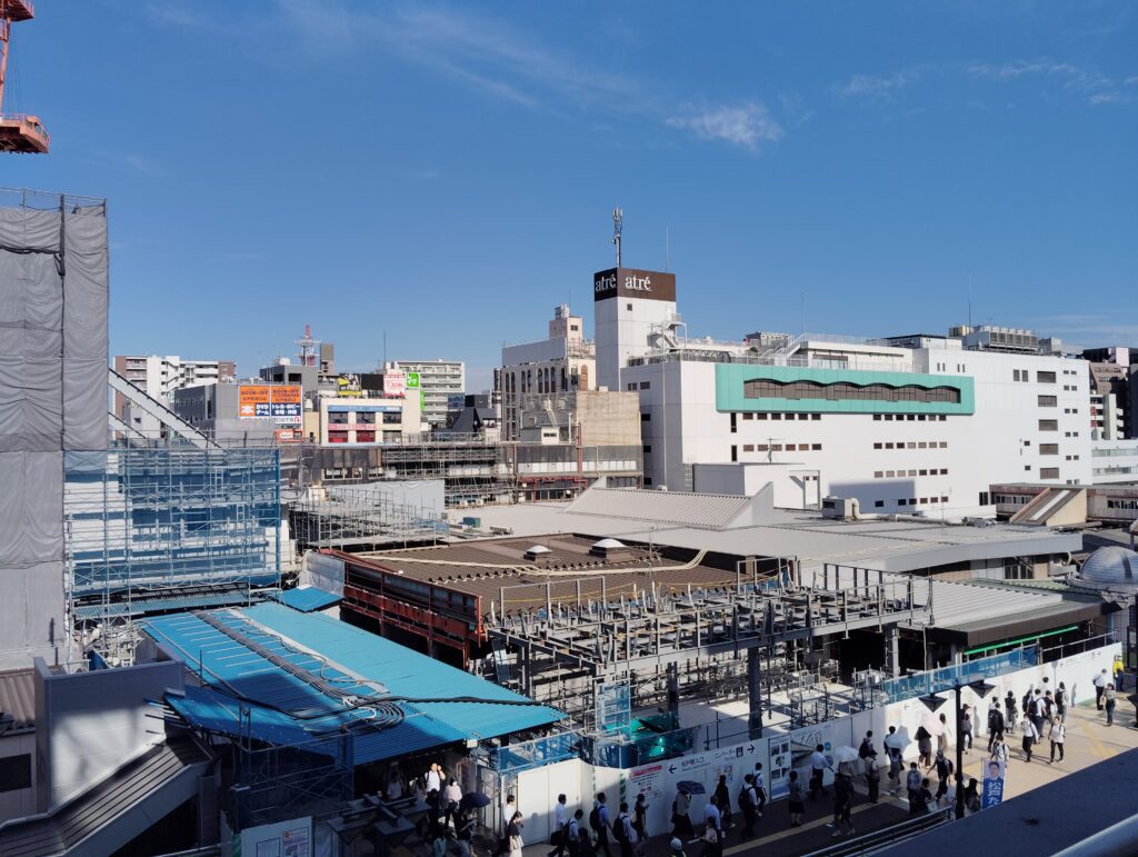 松戸駅ビル改良工事　2025年9月3日