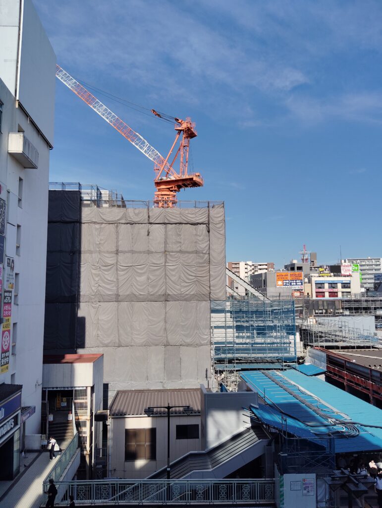 松戸駅ビル改良工事　2025年9月3日