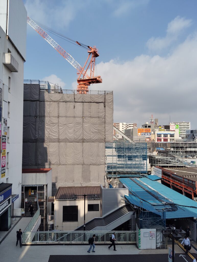 松戸駅ビル改良工事　2025年9月10日