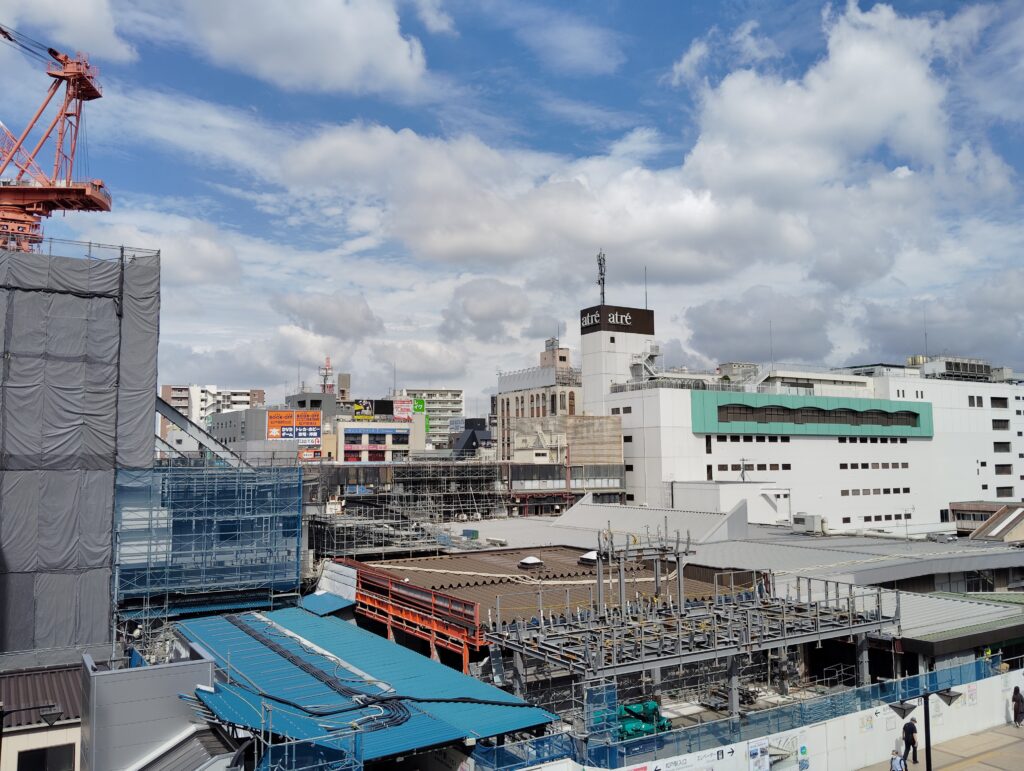 松戸駅ビル改良工事　2025年9月11日