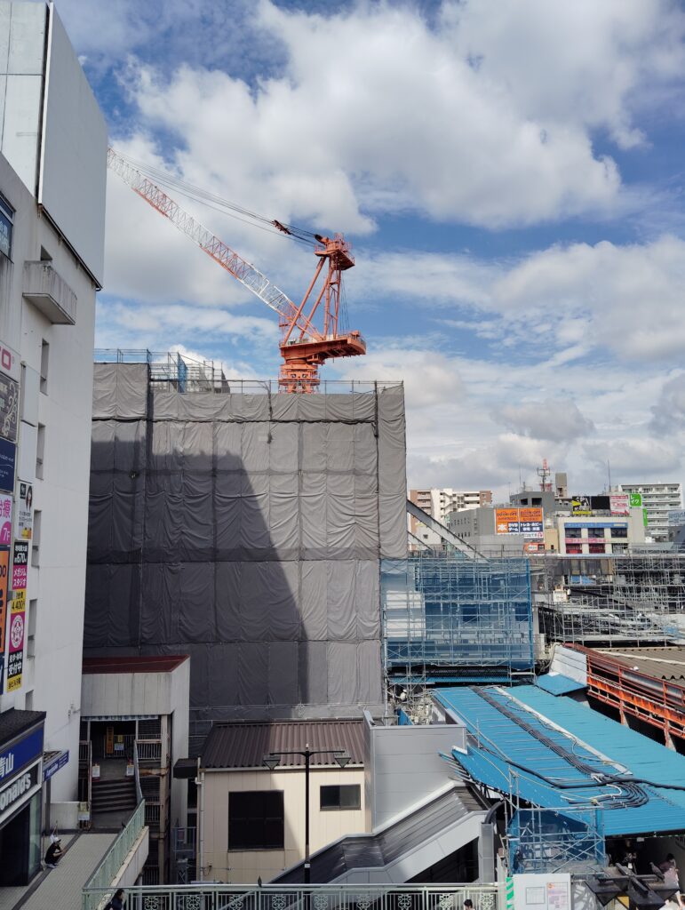 松戸駅ビル改良工事　2025年9月11日