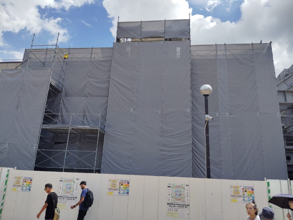 松戸駅ビル改良工事　2025年9月11日