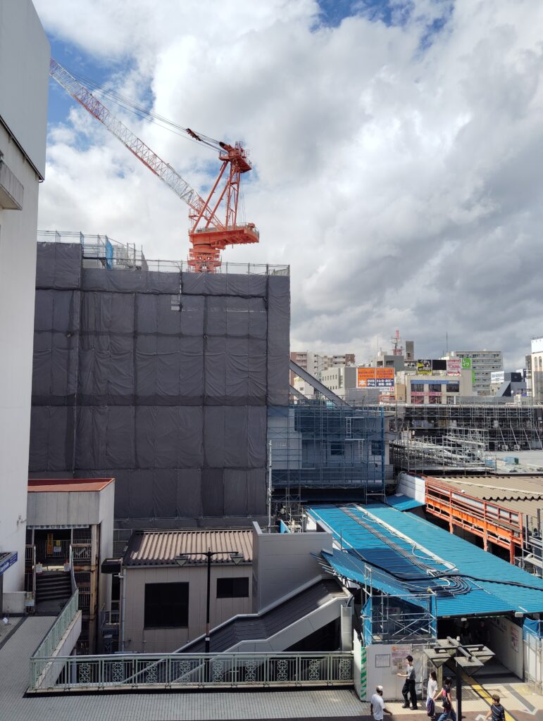 松戸駅ビル改良工事　2025年9月13日