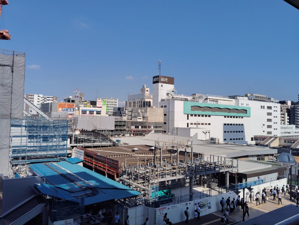 松戸駅ビル改良工事　2025年9月17日