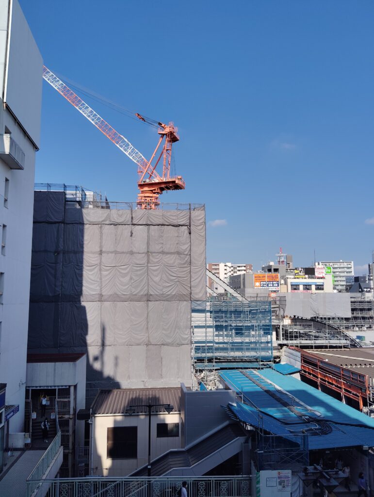 松戸駅ビル改良工事　2025年9月17日