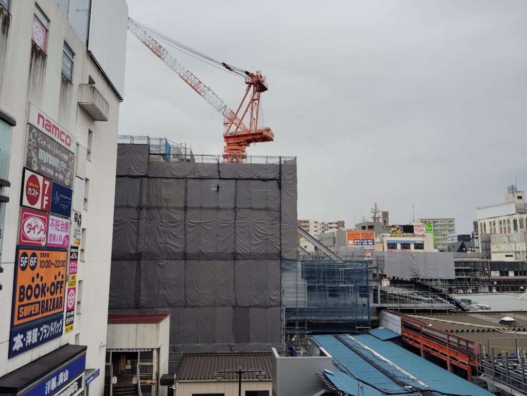 松戸駅ビル改良工事　2025年9月19日