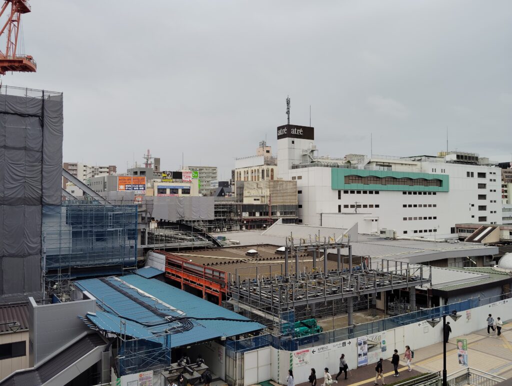 松戸駅ビル改良工事　2025年9月19日